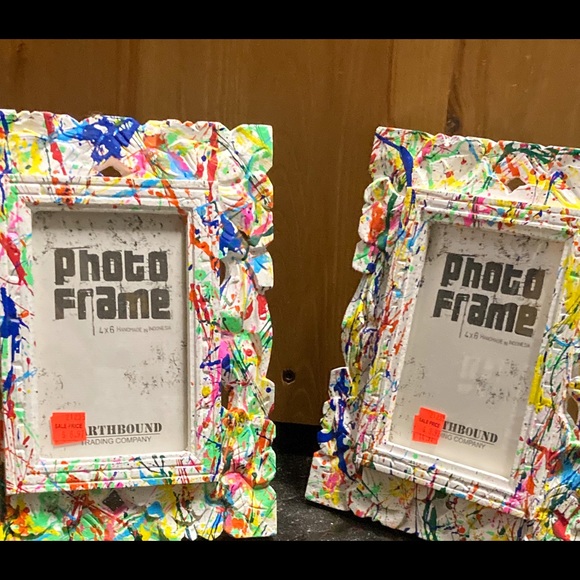 Super cool Polluck inspired frames! Never used. - Picture 2 of 2